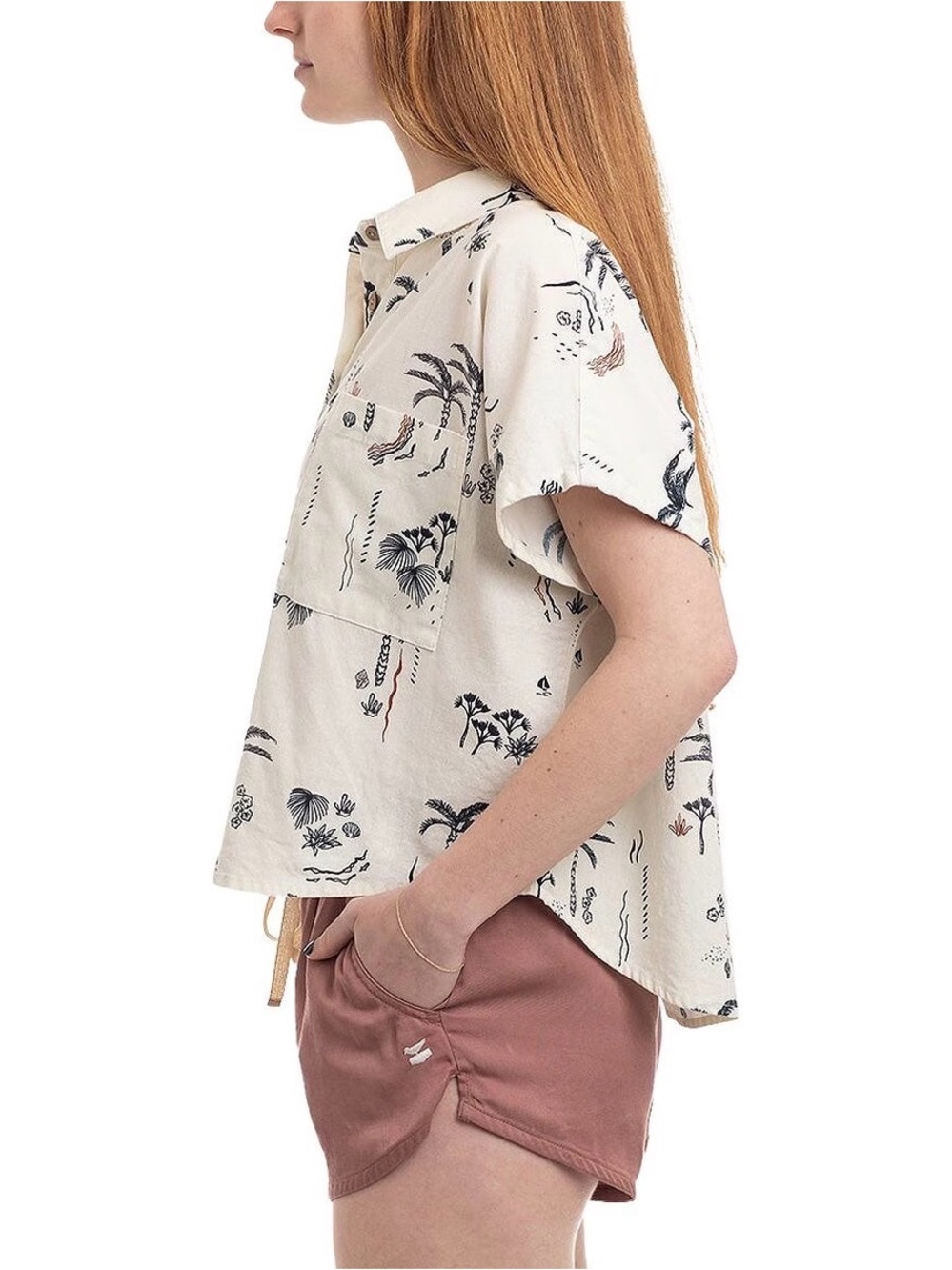 Jetty Cape Cod Short-Sleeve Print Shirt
